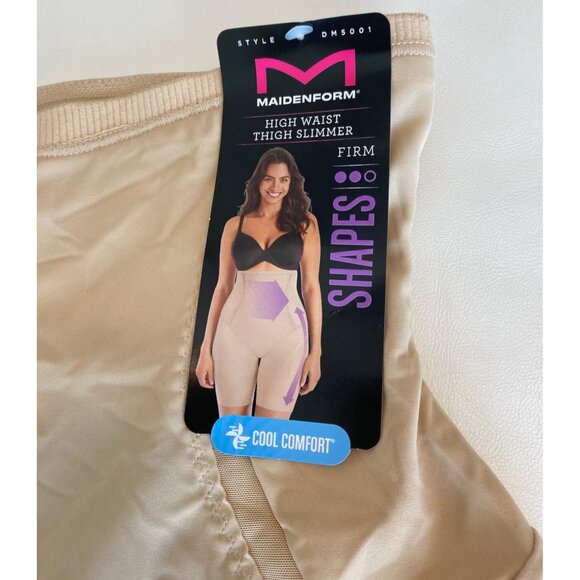 Maidenform High Waist Control Shorts, DM5001 Firm, NWT - Picture 3 of 5